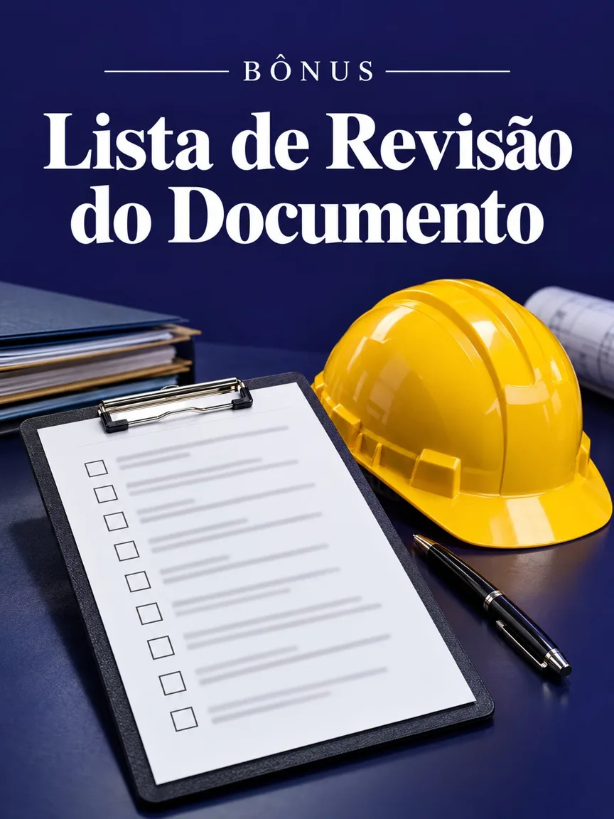 Capa do bônus Lista de Revisão do Documento