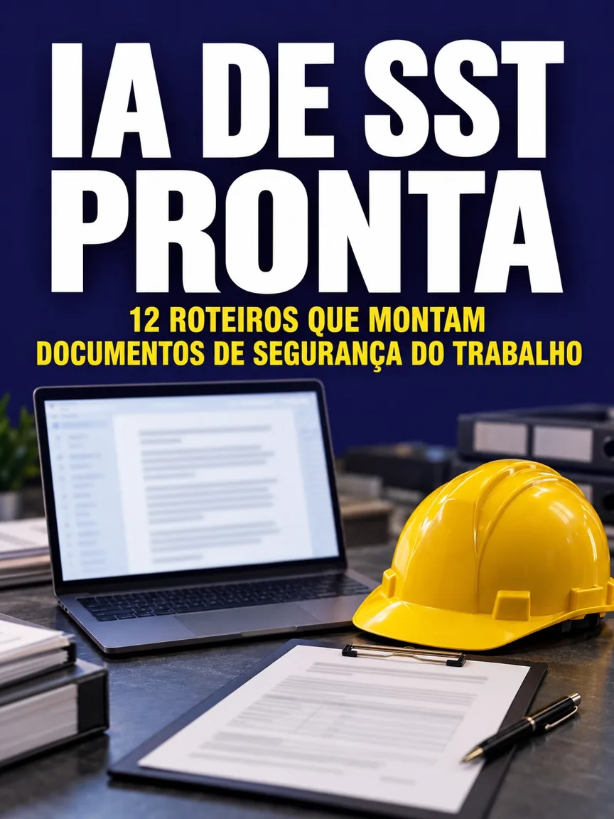 Capa do livro IA de SST Pronta
